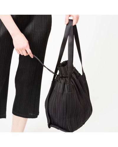 Pleats Please Issey Miyake Brown Square Pleats Bag Pleats Please Issey  Miyake