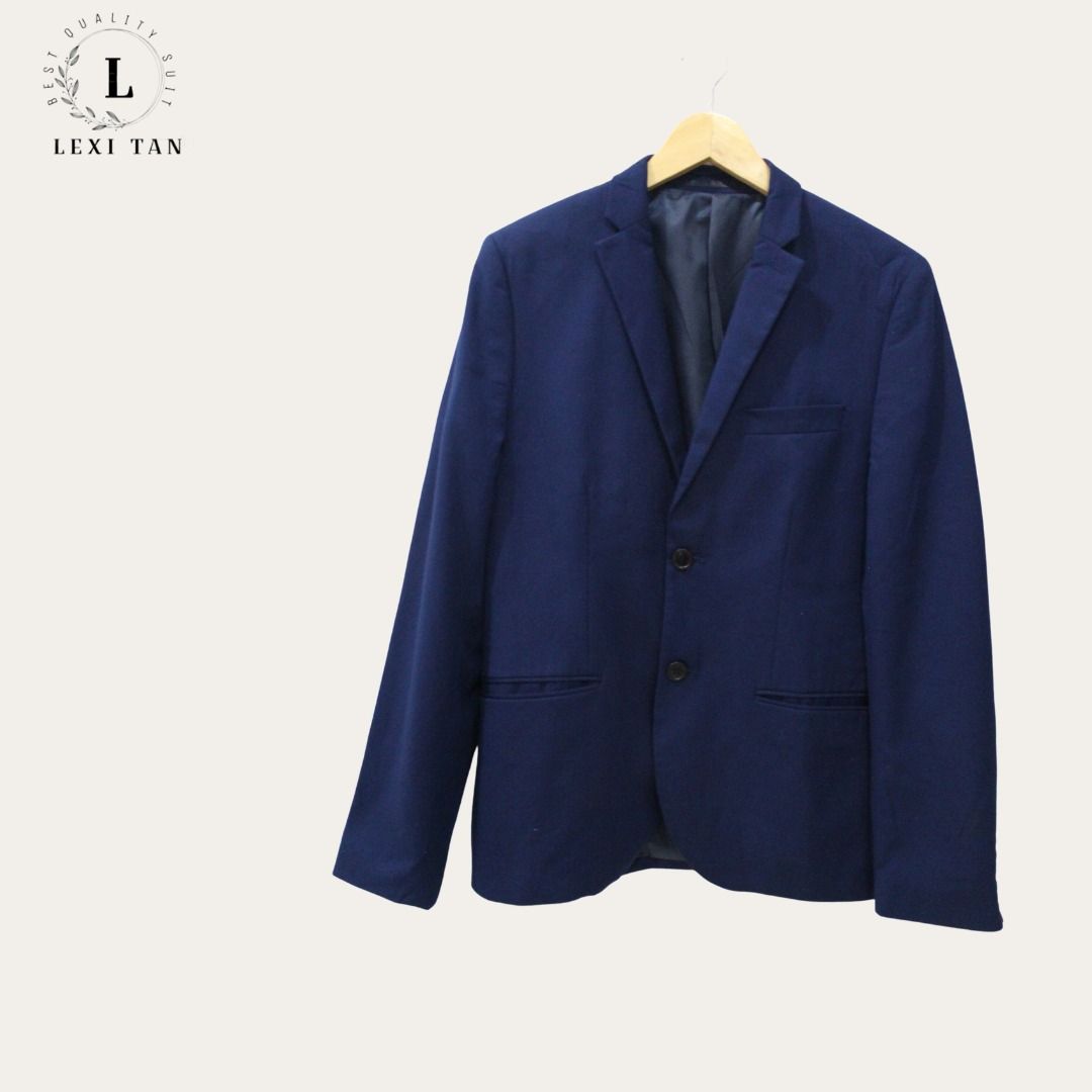 Blazer online pria h&m