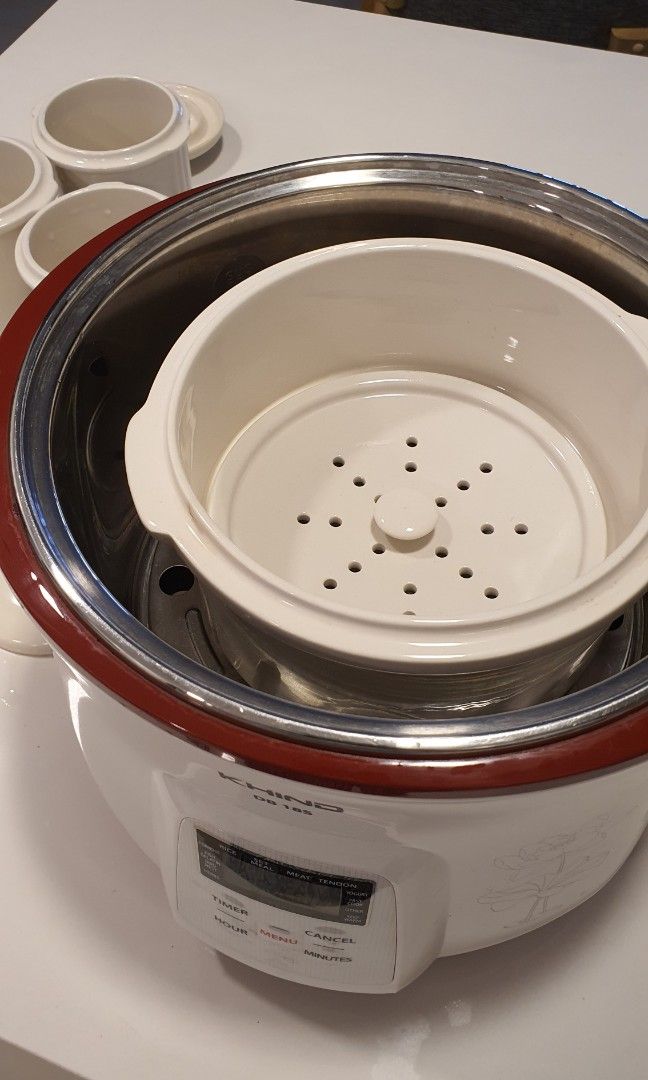 Khind double boiler, TV & Home Appliances, Kitchen Appliances, Cookers