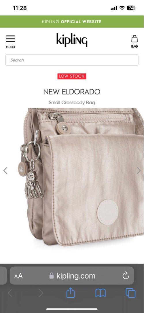 kipling Myrte Small Crossbody Metallic Glow | Buy bags, purses &  accessories online | modeherz