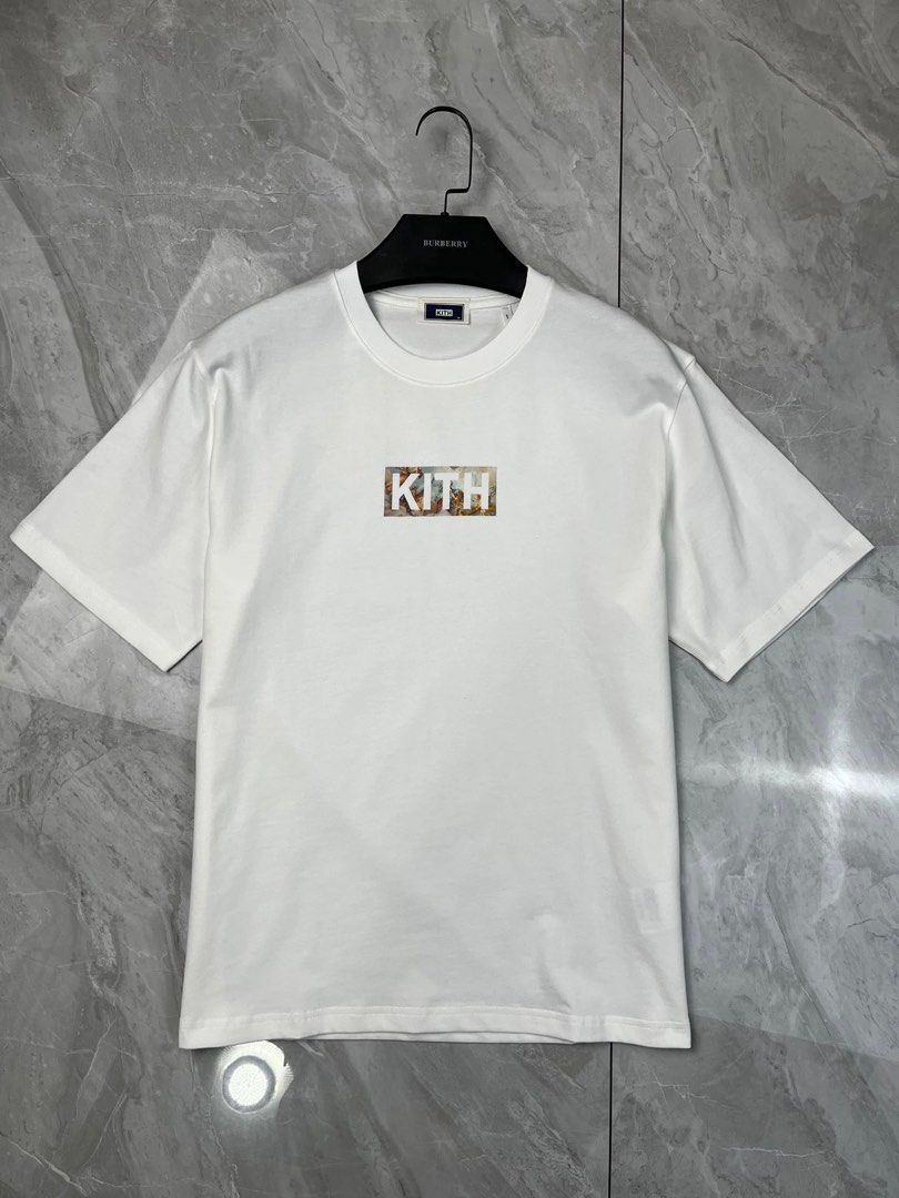 全新KITH 23ss Angelic Logo Tee, 男裝, 上身及套裝, T-shirt、恤衫