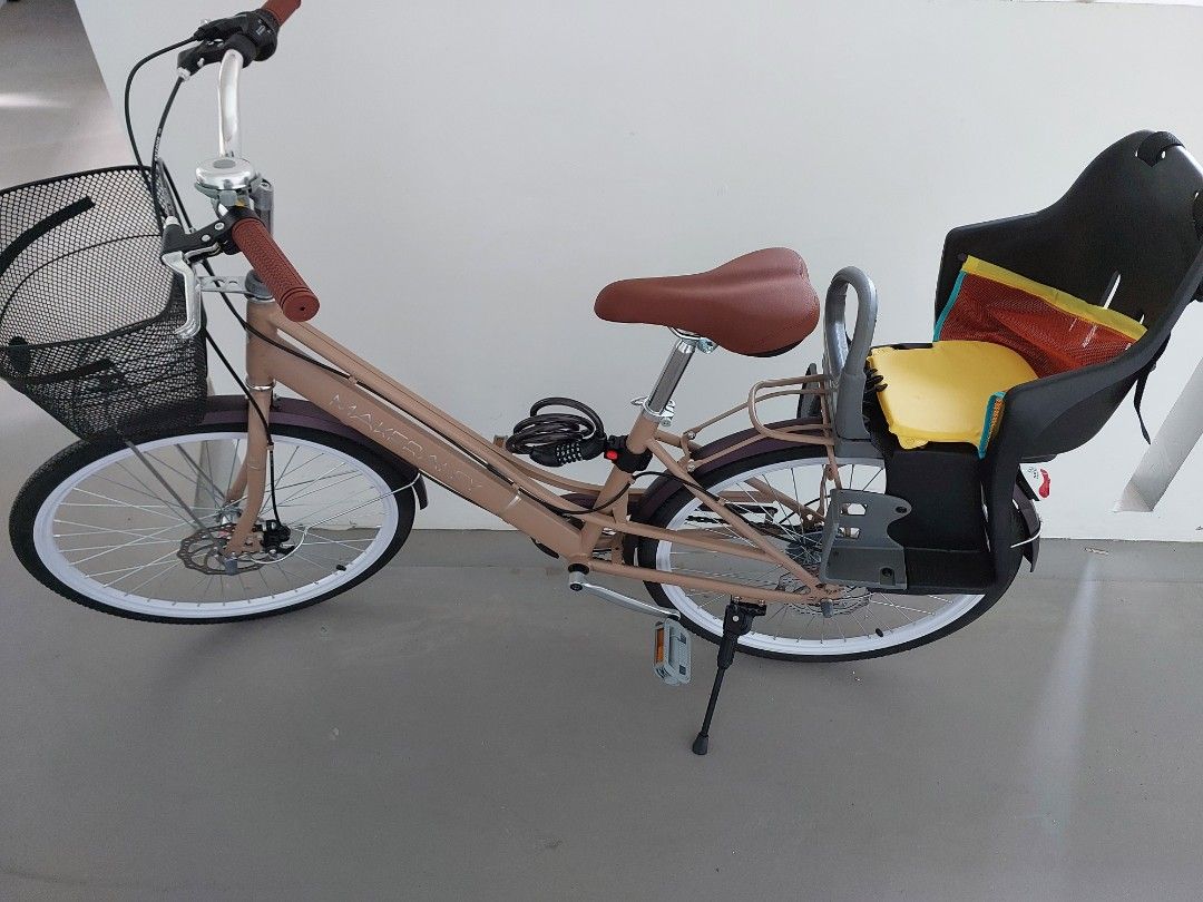 Ladies bike hotsell with child seat