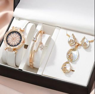 Ladies Watch and jewellery set
