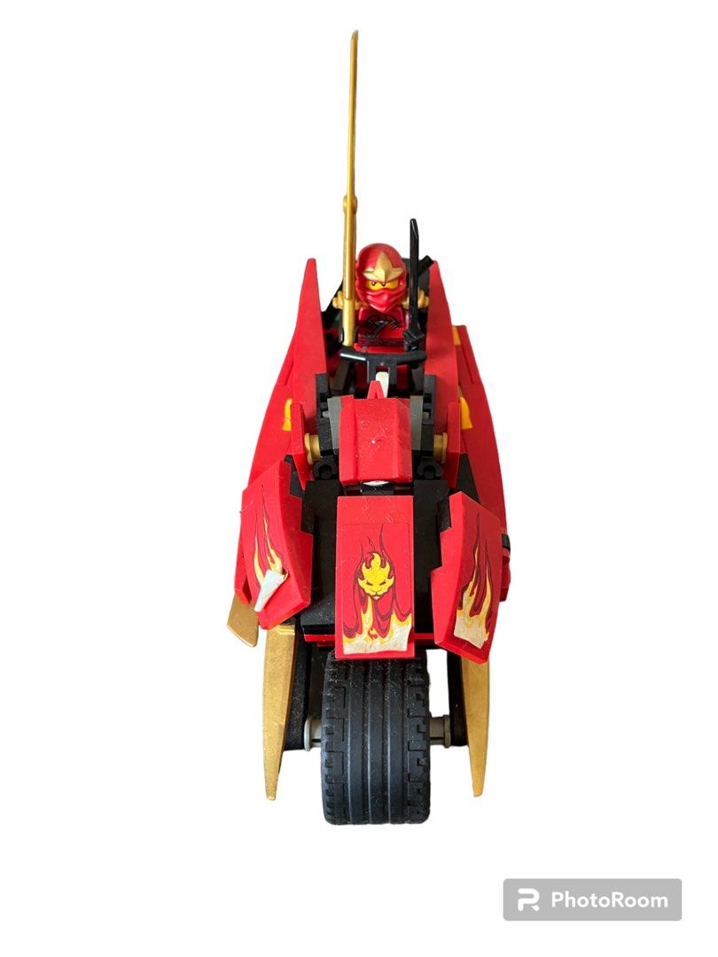 Lego ninjago kai's blade cycle 9441 top