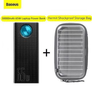 Limited-Time Offer!!! Baseus Amblight Power Bank 65W 30000mAh + Baseus Let’s go Hermit Shockproof Storage Bag  (BNDS)