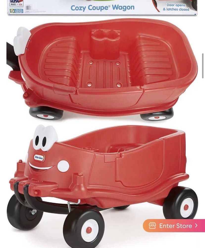 Little tikes wagon with doors cheap