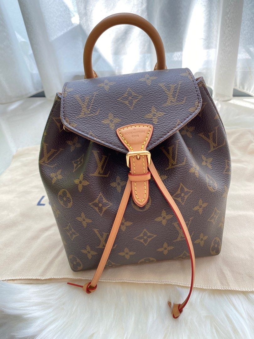 Louis Vuitton Montsouris Backpack Creme Monogram Empreinte Leather, Luxury,  Bags & Wallets on Carousell