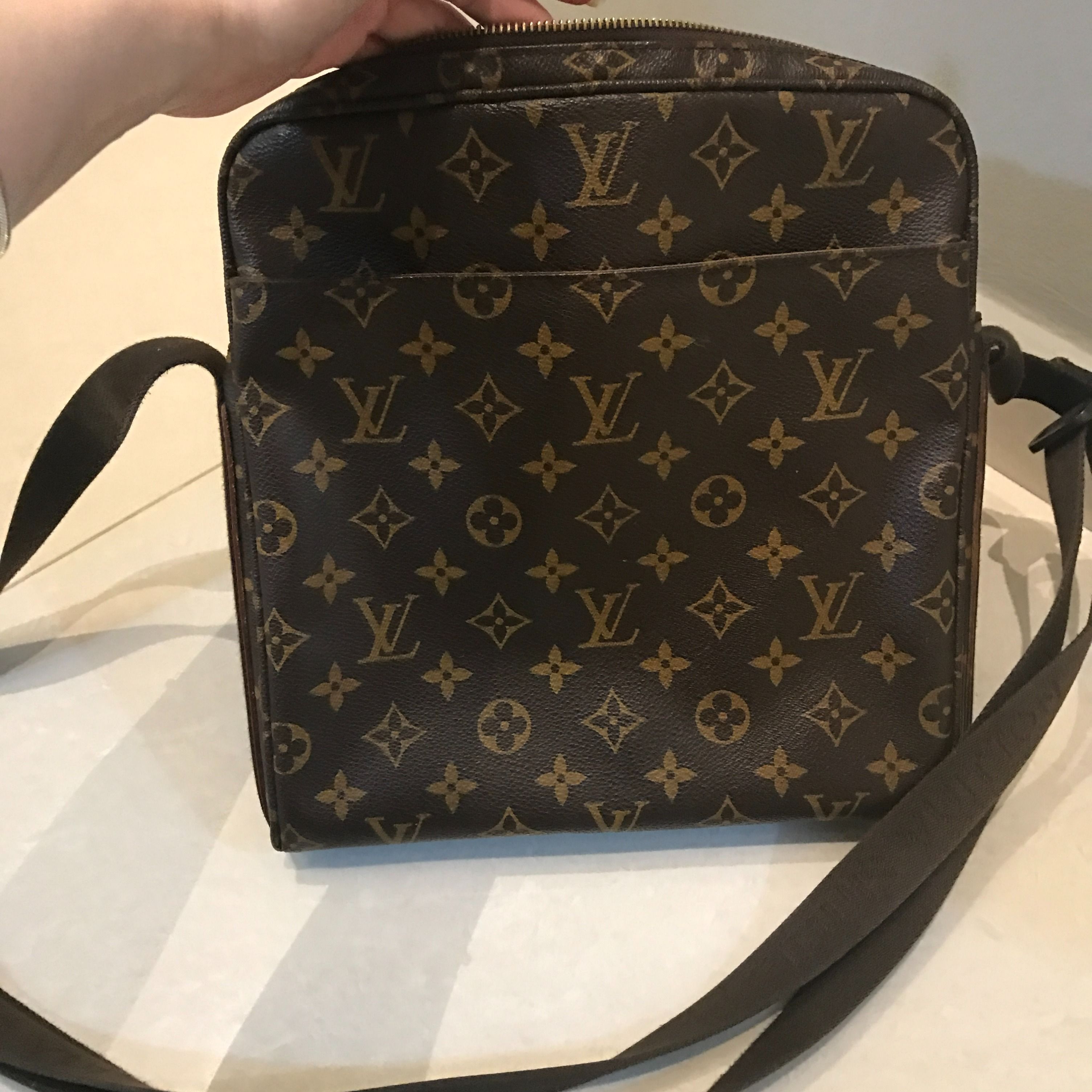 LV unisex sling bag, Luxury, Bags & Wallets on Carousell