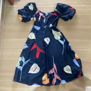 Love Bonito Floral Midi Flare Dress