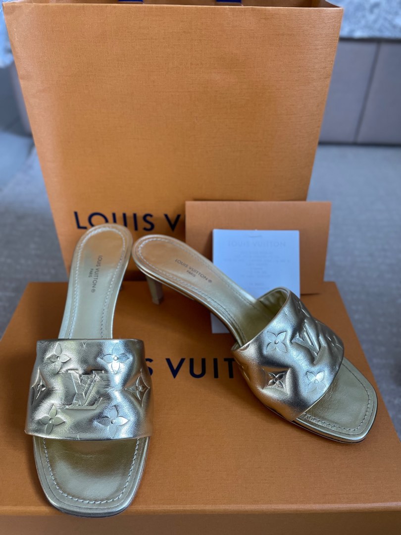 Louis Vuitton, Shoes, Louis Vuitton Revival Flat Mule In Black Size 36