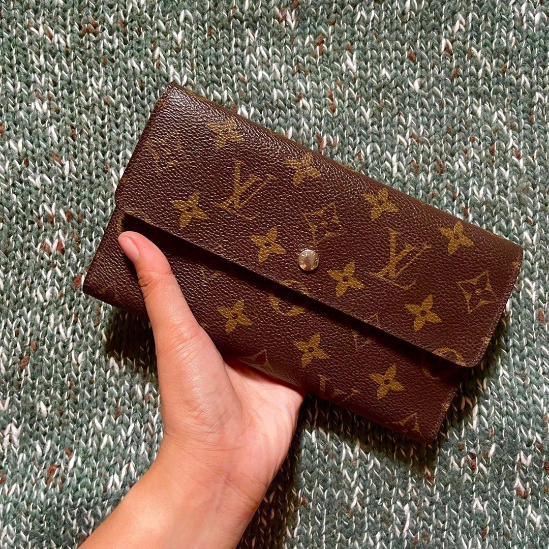 Lv Long wallet, Luxury, Bags & Wallets on Carousell