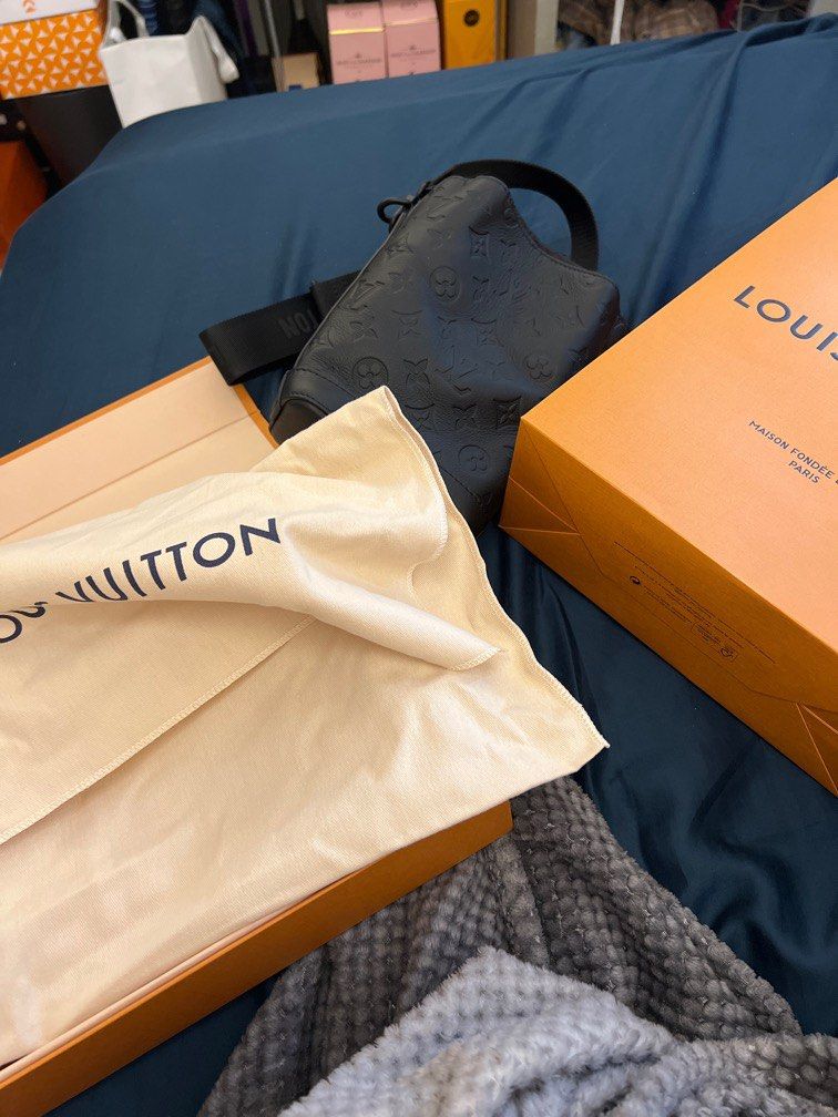 Louis Vuitton LV Maxi Noe Sling eclipse Grey Cloth ref.956553