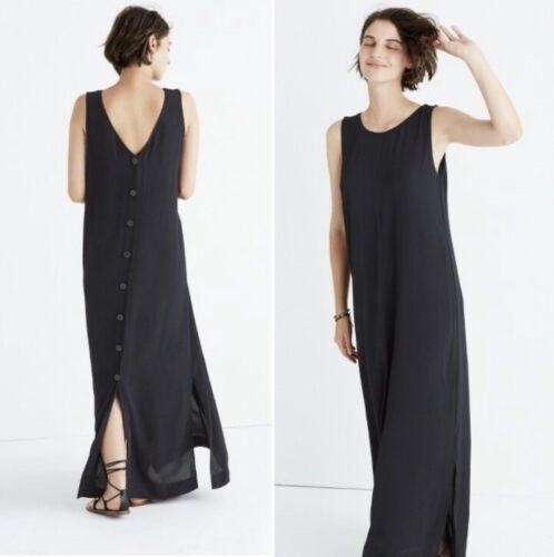 Madewell black maxi dress, Women's Fashion, Dresses u0026 Sets, Dresses on  Carousell