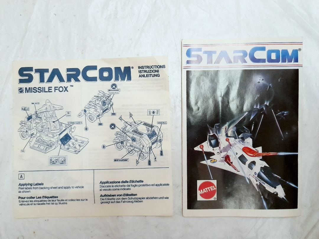 Vintage MATTEL STARCOM Euro Exclusive ATTACK TRIKE V%c3%a9hicule 175283756959