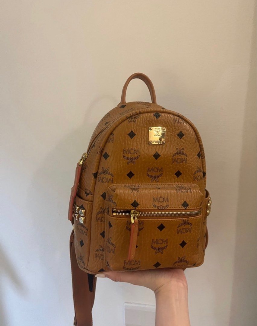 MCM Backpack Small Ori, Barang Mewah, Tas Dompet di Carousell