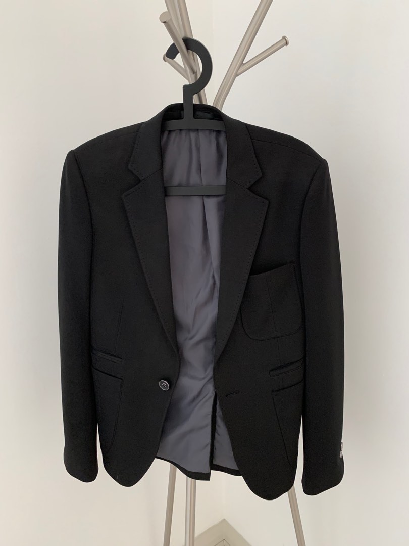 Thick black sale blazer