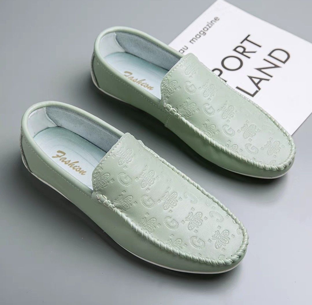 Mens green shoes online