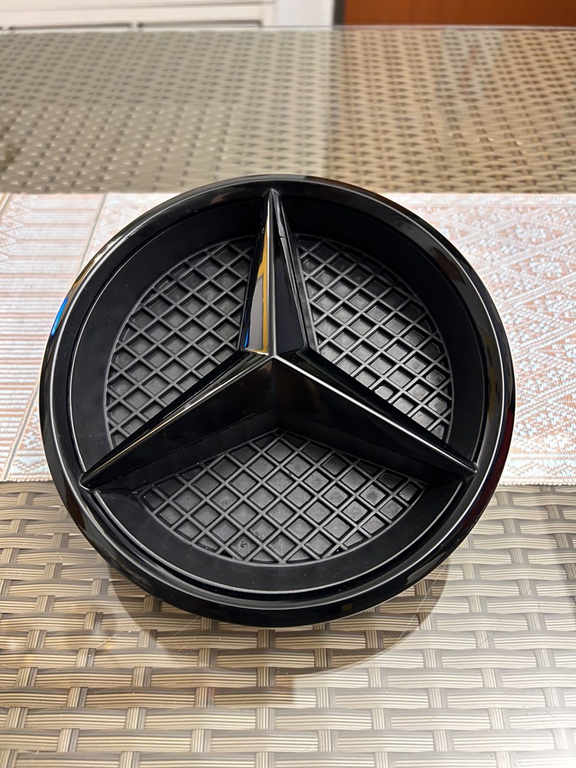 Genuine Mercedes-Benz Front Grille Emblem – ML Class 2011-2015 (Chrome, 185mm)