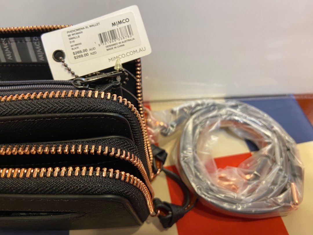 澳洲名牌MIMCO Phenomena XL Wallet, 名牌, 手袋及銀包 Carousell