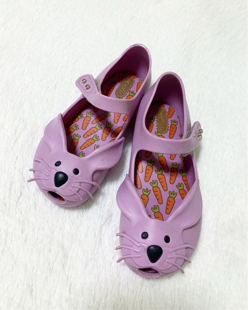 Mini melissa bunny shoes
