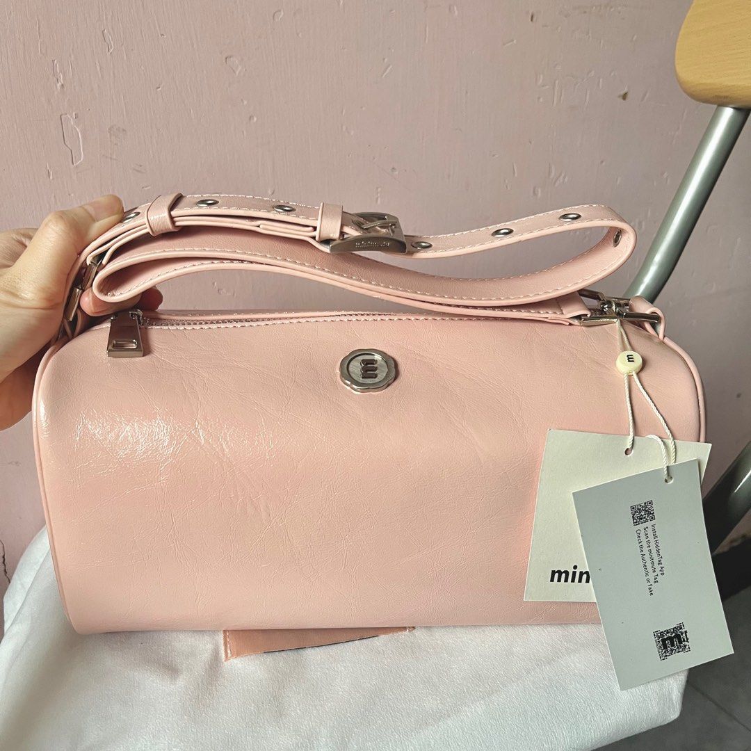 MINITMUTE brett bag-soap pink, 名牌, 手袋及銀包- Carousell