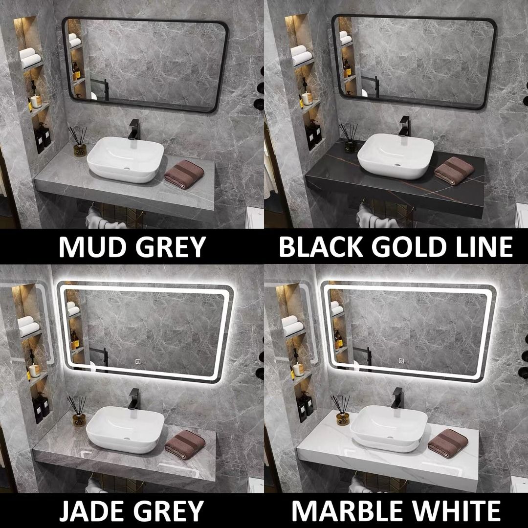MIX & MATCH Bathroom Vanity Set ! / Designer Vanity Set / Black Basin ...