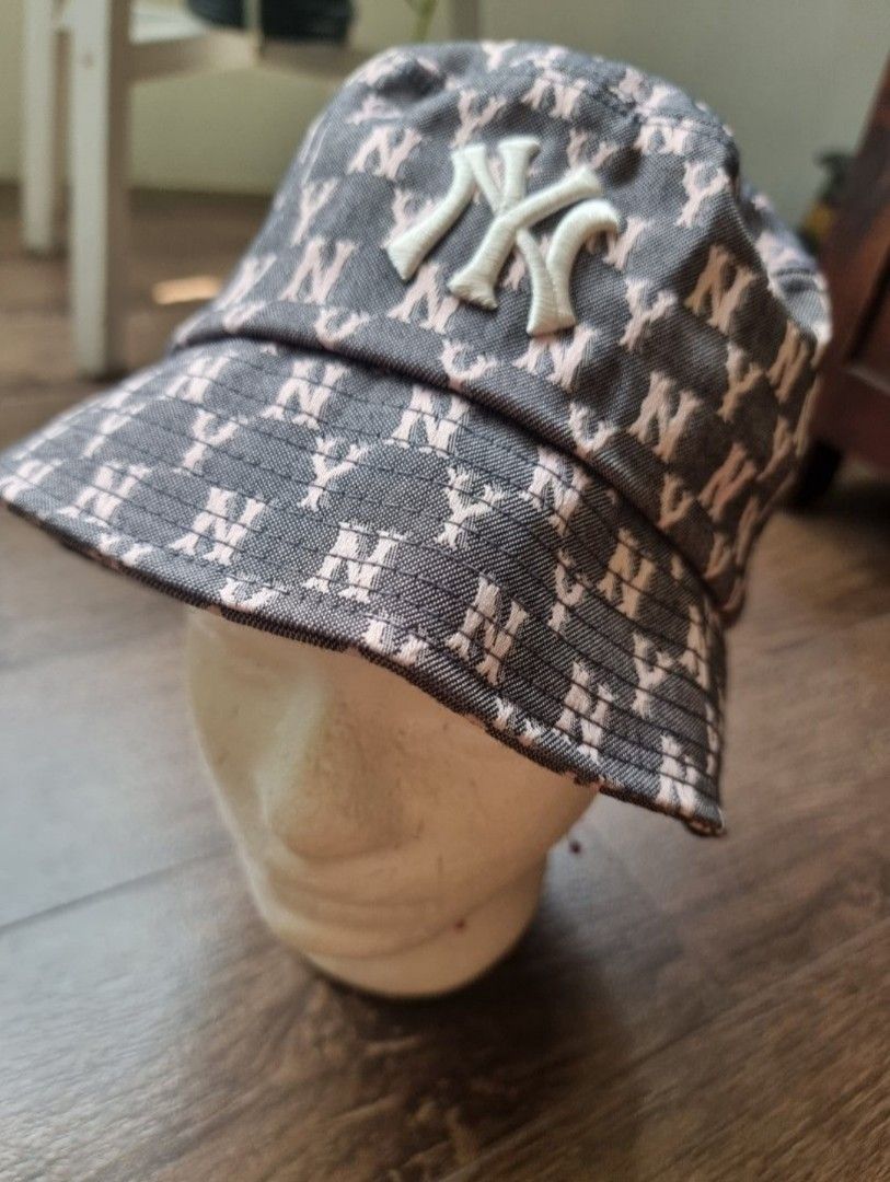 MLB Korea - Monogram Nylon Jacquard Bucket Hat