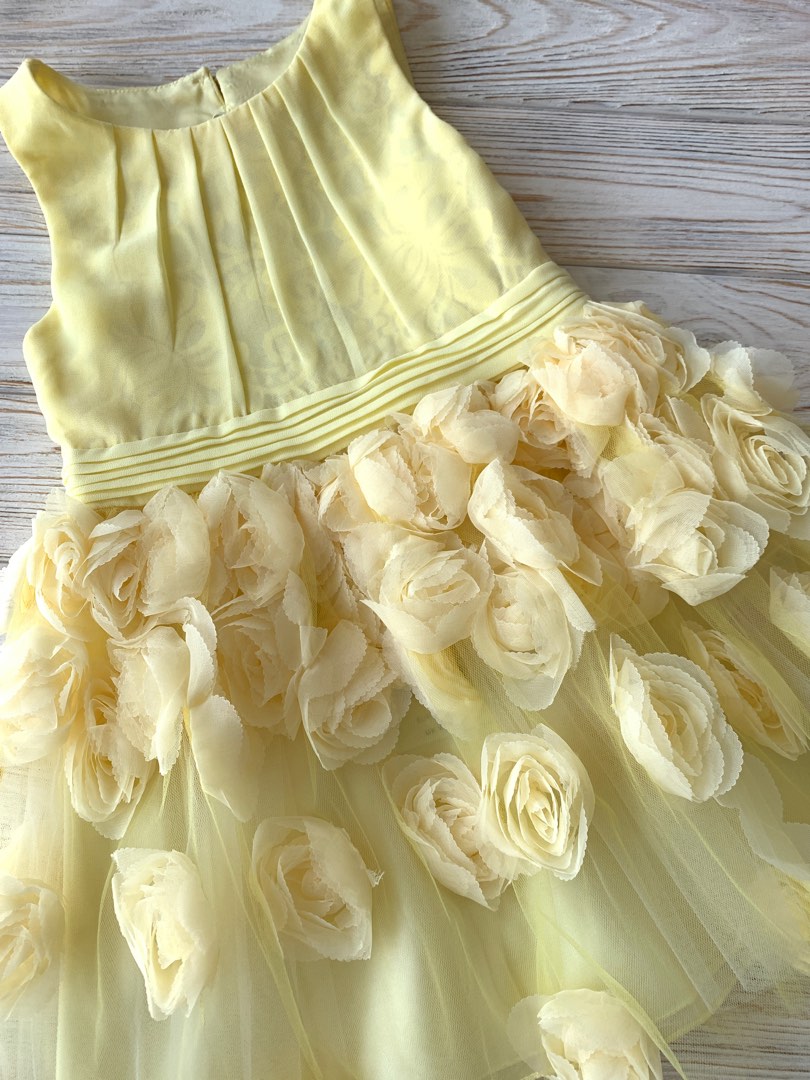 Monsoon Girls Party Dress Age 4 Babies Kids Babies Kids Fashion on Carousell