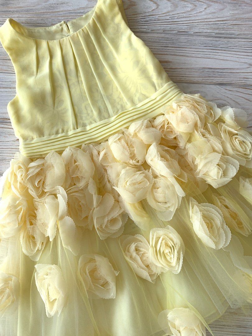 Monsoon Girls Party Dress Age 4 Babies Kids Babies Kids Fashion on Carousell