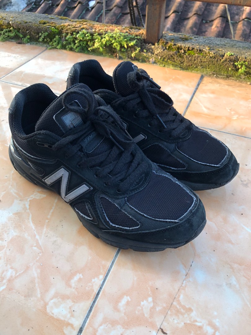 New Balance 990v4 Triple Black on Carousell