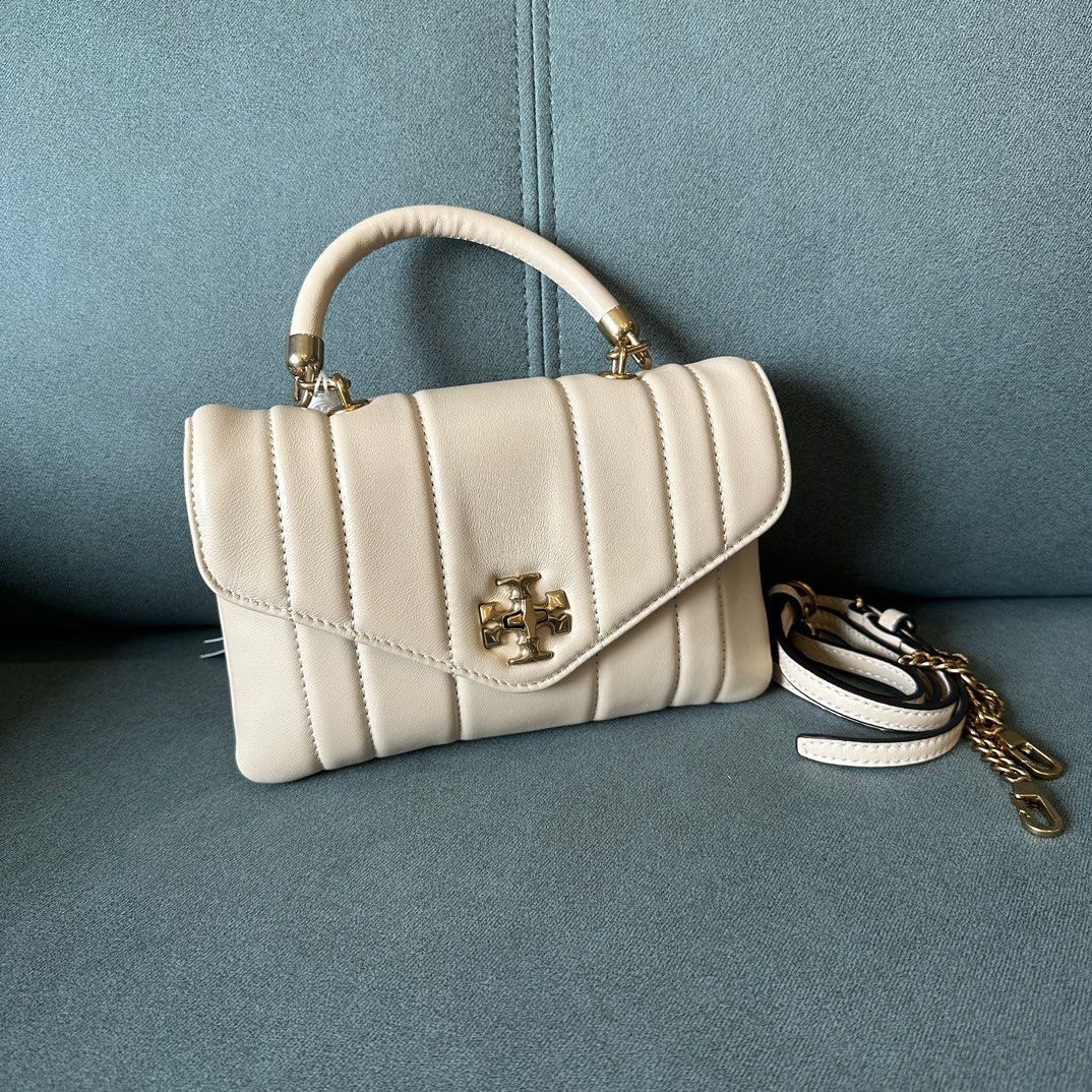Original Tory Burch Kira Chevron Top Handle Bag White, Women's Fashion,  Bags & Wallets, Shoulder Bags on Carousell