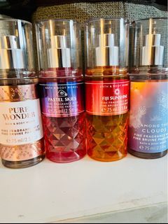 (NEW!)💯Authentic Bath & Body Works travel size fragrance mist 88 ml