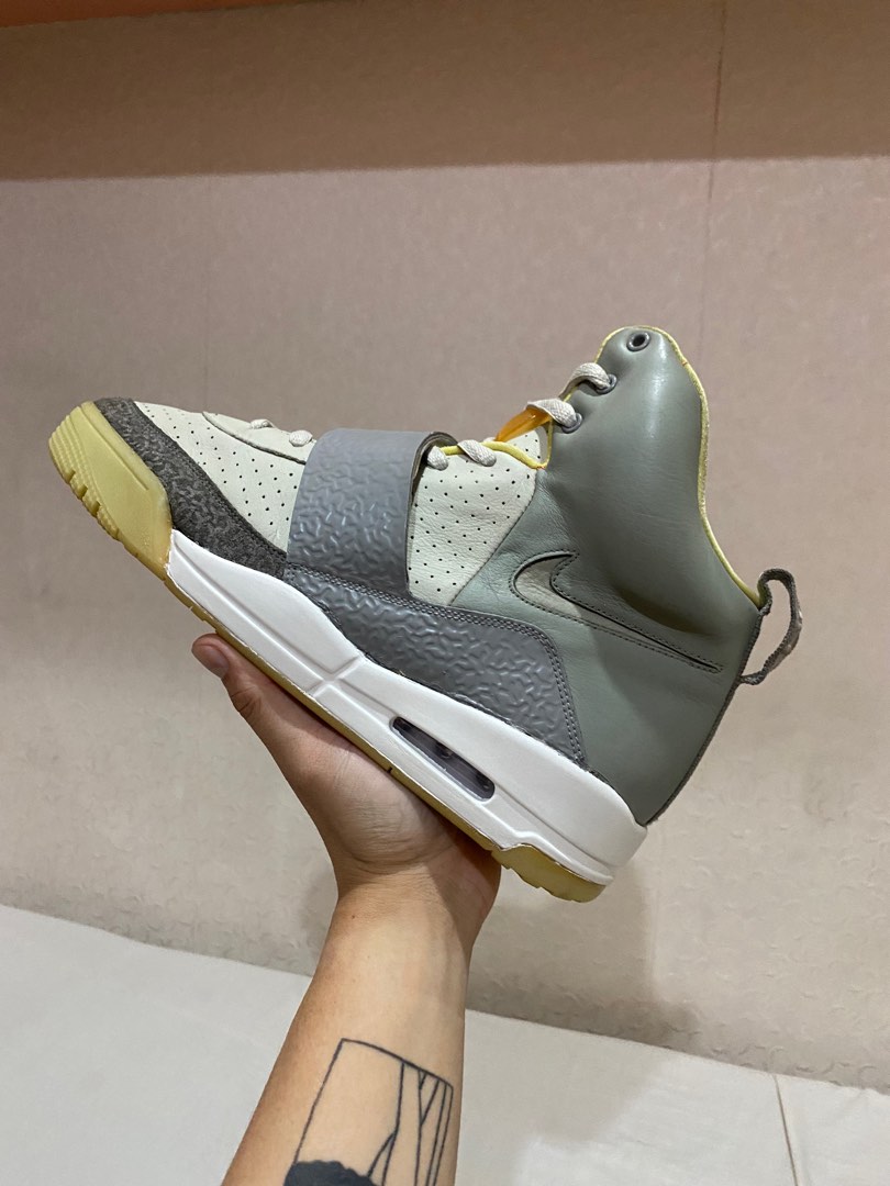 nike air yeezy 1 zen mens grey
