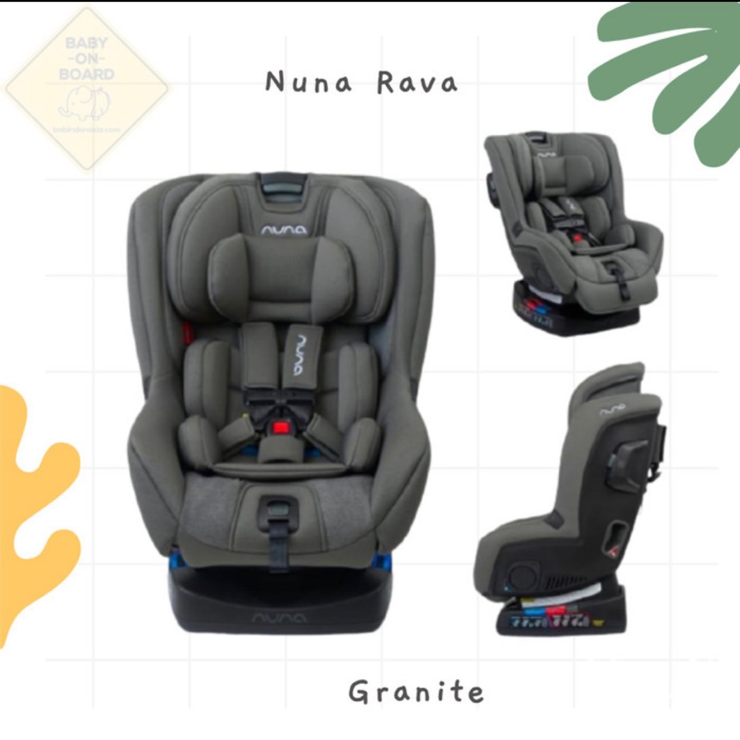 Nuna Rava Granite, Bayi & Anak, Kereta, Kursi Goyang & Gendongan Bayi