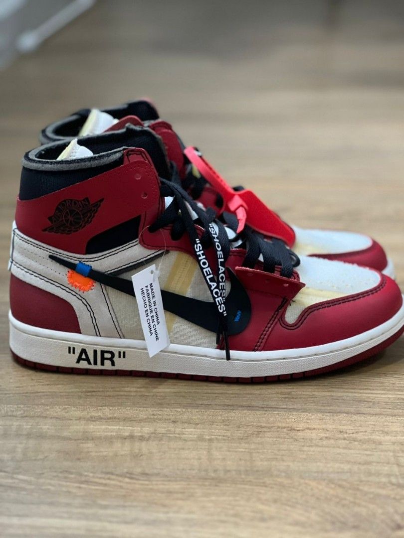 OFF WHITE x Jordan 1 retro high OG Chicago Men s Fashion