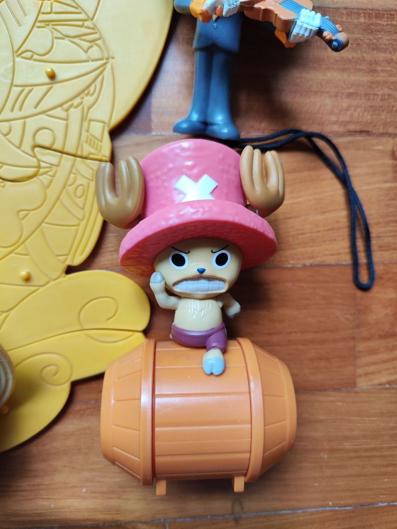 Complete set One Piece McDonald's collectible toys Punggol pickup