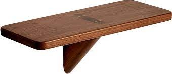 Original Conran Shop Gabriel Tan Designer Tenon Wall Shelf in