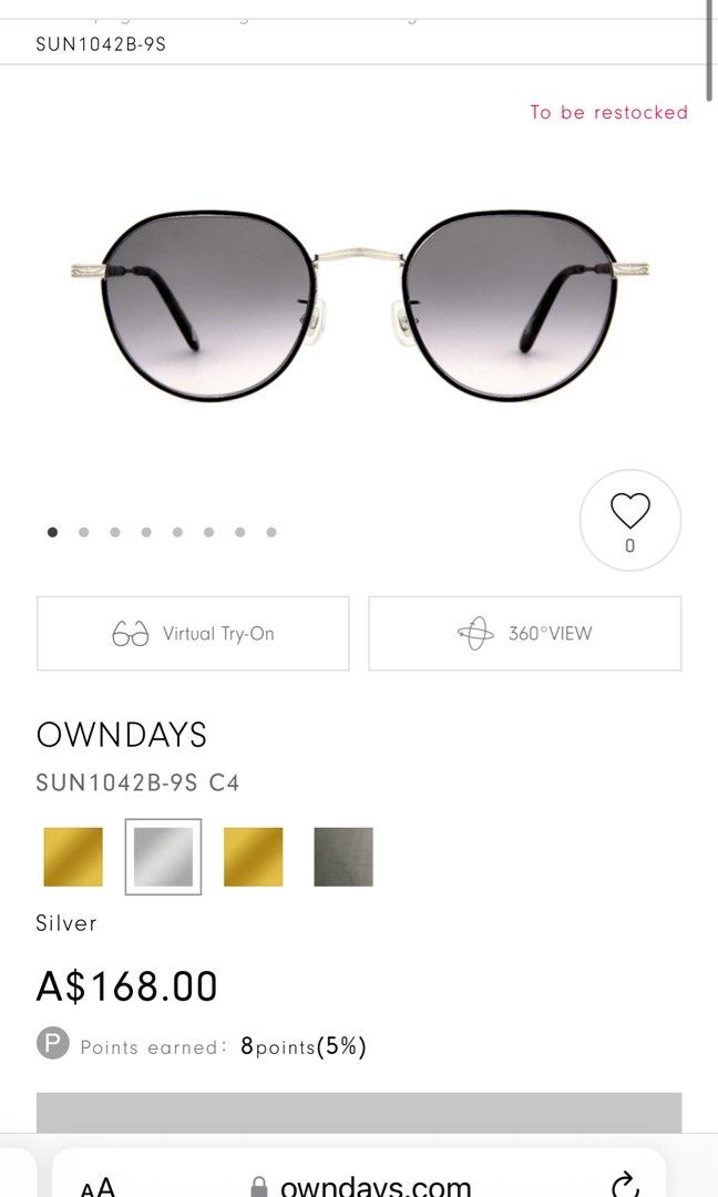 Owndays sunglasses, Men's Fashion, Watches & Accessories, Sunglasses