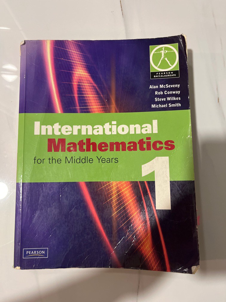 Pearson International Mathematics Middle Year Book 1 IB, Hobbies & Toys