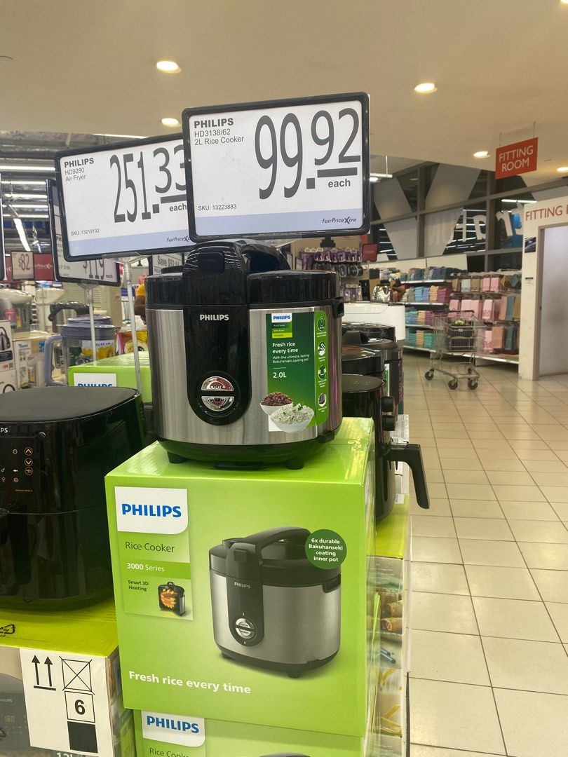 Philips Rice cooker 2L 3000 Series , TV & Home Appliances, Kitchen ...