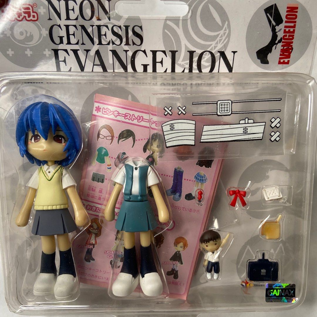 Pinky Street Neon Genesis Evangelion Rei Ayanami & Asuka Langley Soryu ...