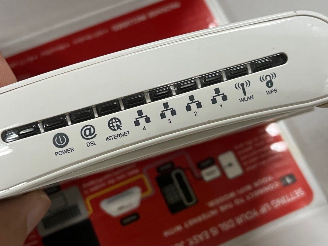 PLDT HOME DSL MODEM BAUDTEC RN243R4 WIFI Wired Wireless, Computers ...