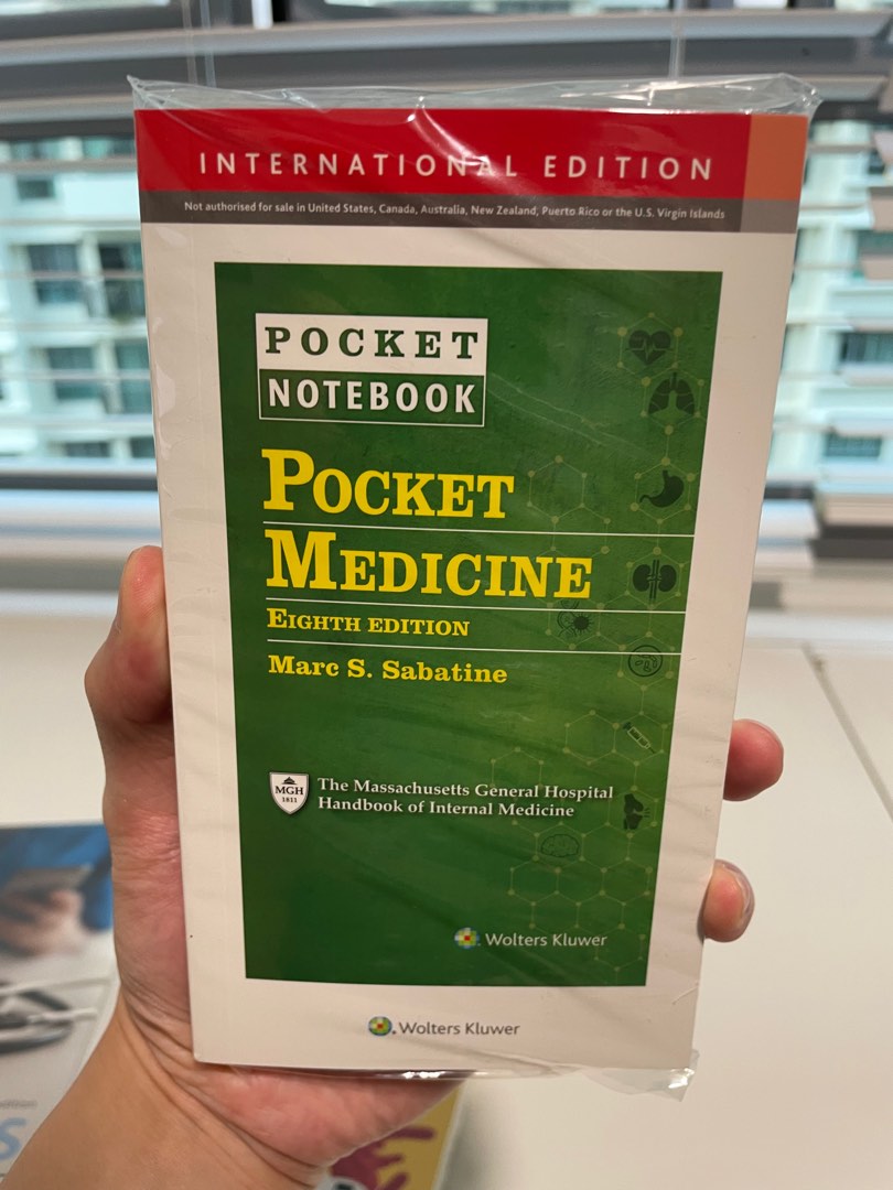 Pocket Medicine 8th edition MGH, Hobbies & Toys, Books & Magazines