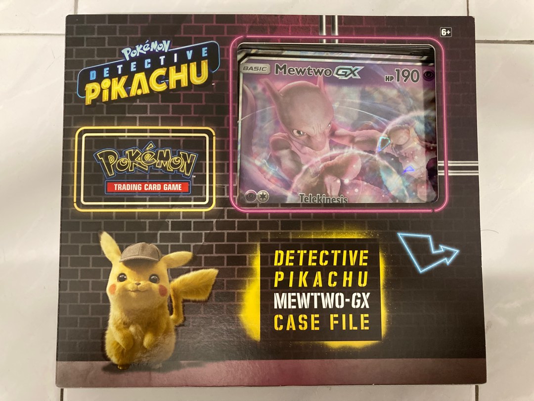 Pokemon TCG Detective Pikachu MewtwoGx Case File, Hobbies & Toys