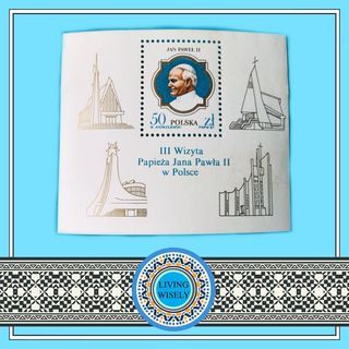Poland Pope John Paul II Stamp Sheet