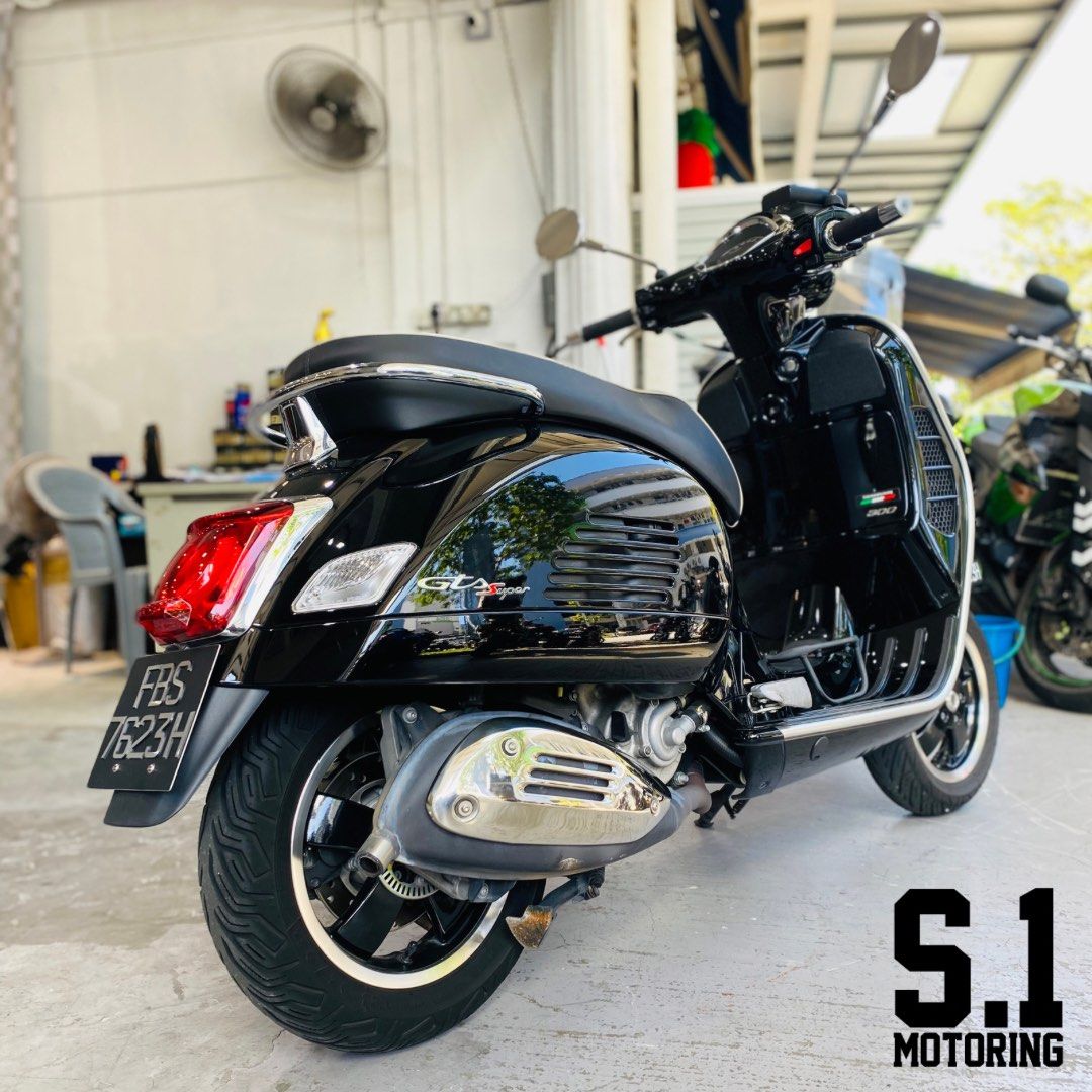 Preowned Vespa GTS Super 300 HPE, Motorcycles, Motorcycles for Sale, Class 2A on Carousell