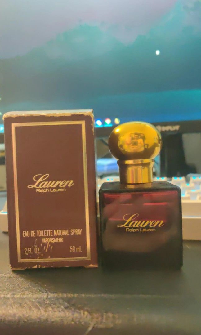 Ralph Lauren Lauren Perfume 59ml Vintage 1978, Beauty & Personal Care,  Fragrance & Deodorants on Carousell