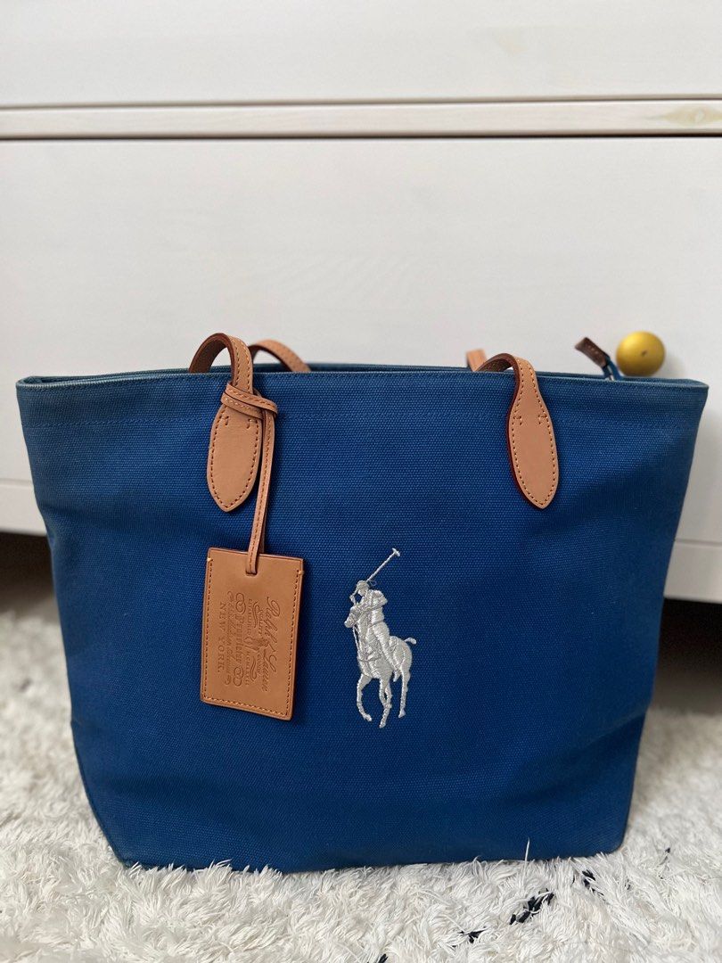 Ralph lauren clearance blue tote