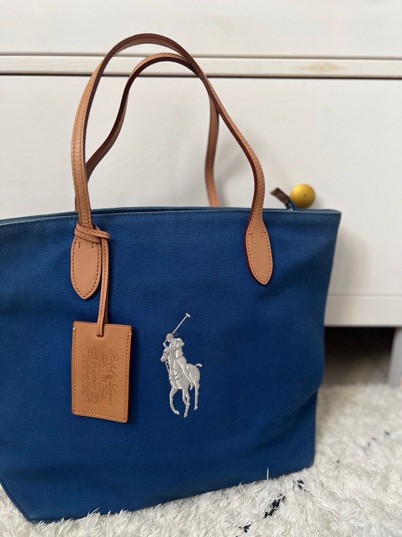 Ralph Lauren Tote Bag Blue