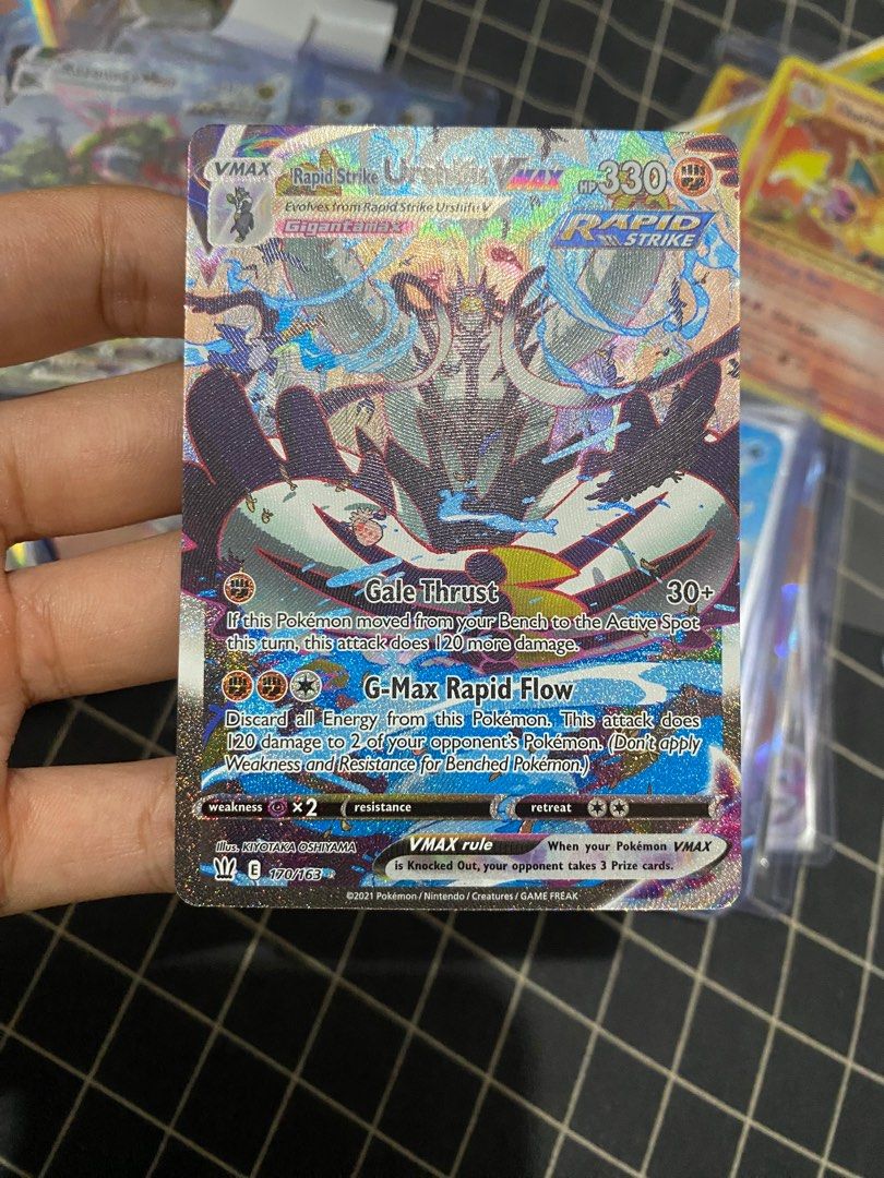 Rapid Strike Urshifu VMAX Alternate Art Pokemon Battle Styles AA